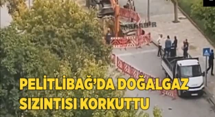 Doğalgaz sızıntısı korkuttu
