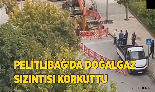 Doğalgaz sızıntısı korkuttu