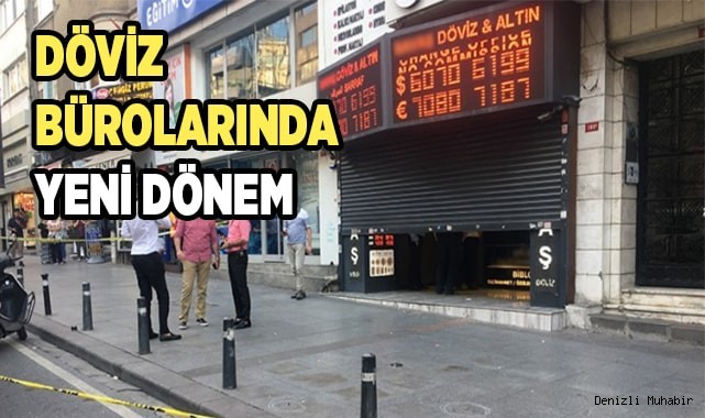 Döviz bürolarında yeni dönem