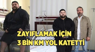 Fazla kilolarından kurtulmak için Almanya'dan Denizli'ye geldi
