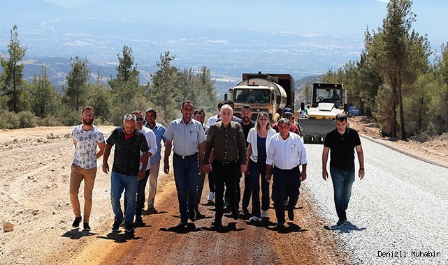 Güzelpınar'ın yolu artık daha güzel