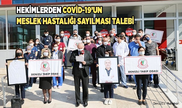 Hekimlerden Covid-19’un meslek hastalığı sayılması talebi