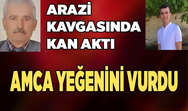 Kardeşiyle girdiği arazi kavgasında yeğeninin katili oldu