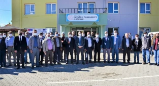 Kekik tarla okulunda ilk ders zili çaldı