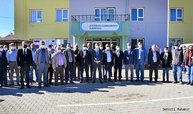 Kekik tarla okulunda ilk ders zili çaldı