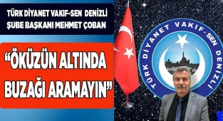 ÖKÜZÜN ALTINDA BUZAĞI ARAMAYIN.