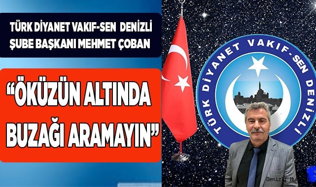 ÖKÜZÜN ALTINDA BUZAĞI ARAMAYIN.