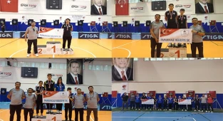 PAMUKKALE BELEDİYESPORLU SPORCULAR DARTTA 9 MADALYA KAZANDI