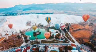 PAMUKKALE SEMALARINDA CUMHURİYET COŞKUSU
