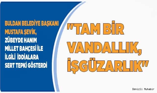Şevik, haksız eleştirilere cevap verdi