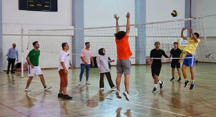 Şiddetsiz spor voleybol turnuvası