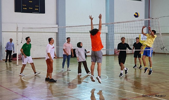 Şiddetsiz spor voleybol turnuvası
