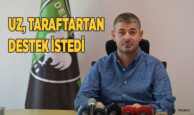 Uz: 'kulübü ayakta tutmaya çalışıyoruz'