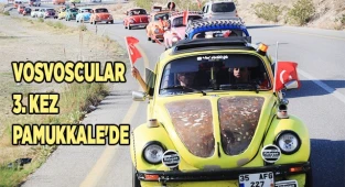 VOSVOSCULAR FESTİVAL İÇİN PAMUKKALE'DE 3. KEZ TOPLANDI