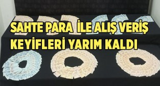 3 şüpheliden binlerce liralık sahte para çıktı