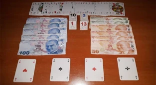 4 farklı adreste kumar oynayan 43 kişiye 52 bin TL ceza