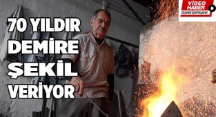 70 yıldır demire şekil veriyor