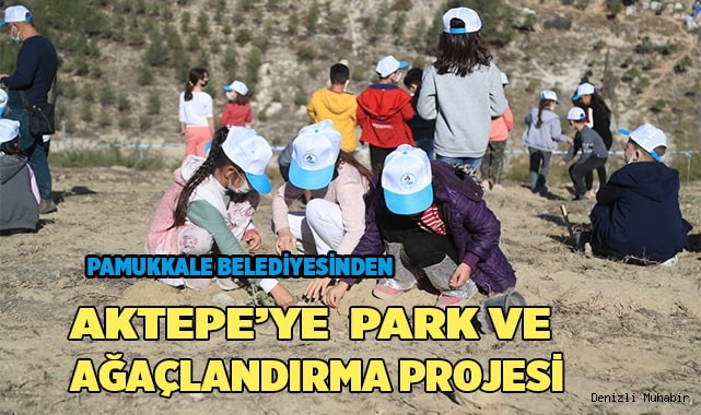 AKTEPE MAHALLESİNE PARK VE AĞAÇLANDIRMA PROJESİ