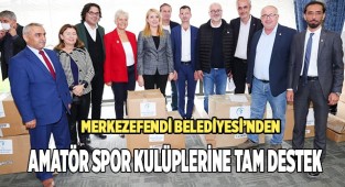 AMATÖR SPOR KULÜPLERİNE TAM DESTEK