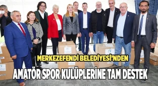 AMATÖR SPOR KULÜPLERİNE TAM DESTEK