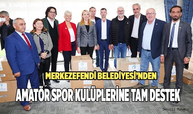 AMATÖR SPOR KULÜPLERİNE TAM DESTEK