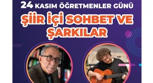 ATAOL BEHRAMOĞLU İLE HALUK ÇETİN'DEN ŞİİR İÇİ SOHBET VE ŞARKILAR
