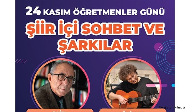 ATAOL BEHRAMOĞLU İLE HALUK ÇETİN'DEN ŞİİR İÇİ SOHBET VE ŞARKILAR