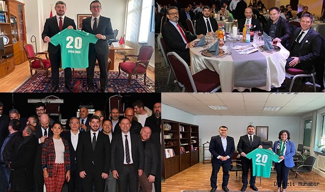 Başkan Uz Almanya’da ziyaretlerini sürdürdü