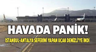 Büyük korku ve panik yaşayan yolcular iner inmez yakınlarına koştu