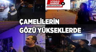Çameli semalarındaki ışık merak konusu oldu