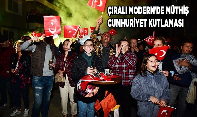 ÇIRALI MODERN'DE MÜTHİŞ CUMHURİYET KUTLAMASI