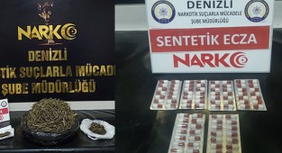 Denizli’de 14 zehir taciri gözaltına alındı