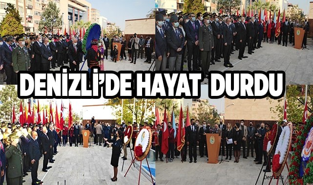 Denizli’de hayat 2 dakikalığına durdu