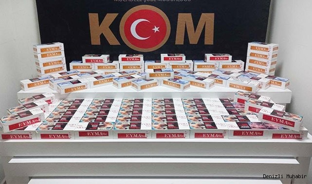Denizli’de tütün kaçakçılarına operasyon: 2 gözaltı