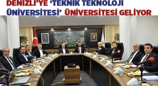 Denizli OSB, kente ‘Teknik Teknoloji Üniversitesi’ kazandırmak için kolları sıvadı