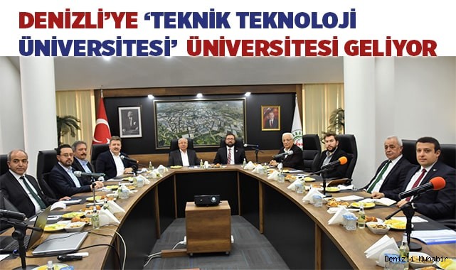 Denizli OSB, kente ‘Teknik Teknoloji Üniversitesi’ kazandırmak için kolları sıvadı
