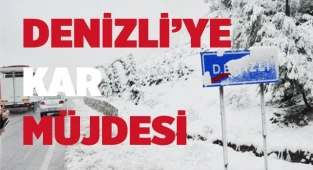 Denizli’ye Kar Geliyor!