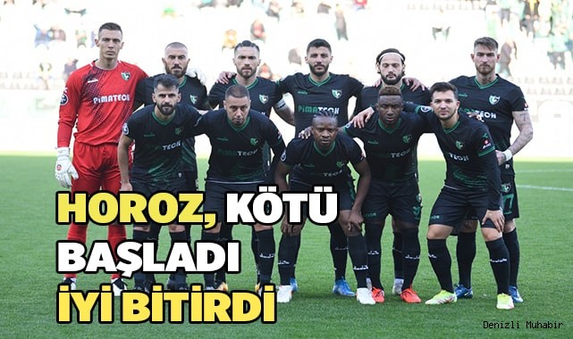 Denizlispor: 2 - Ankara Keçiörengücü: 1