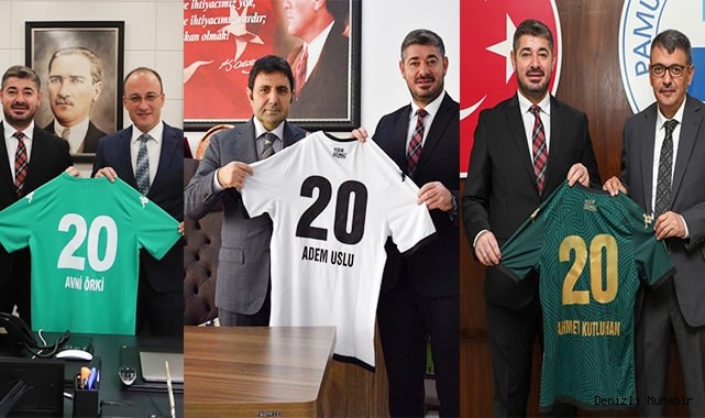 Denizlispor, destek turlarına devam ediyor