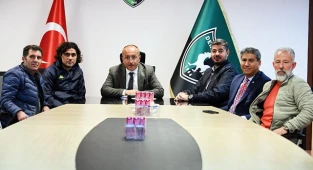 Denizlispor, Vali Atik'i ağırladı
