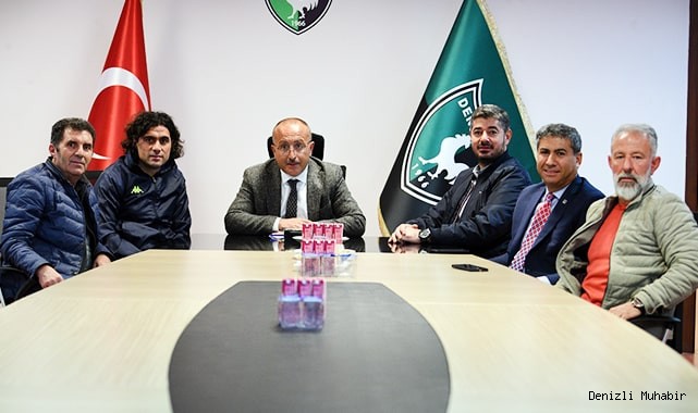 Denizlispor, Vali Atik'i ağırladı
