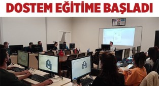 DOSTEM eğitime başladı