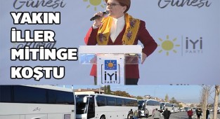 Ege, Akşener'in mitingine koştu