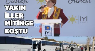 Ege, Akşener'in mitingine koştu