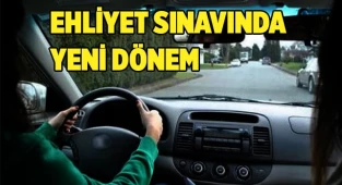 Ehliyet sınavında animasyonlu soru dönemi başlıyor