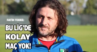 Fatih Tekke: 'Kaliteli bir kadroya sahibiz'