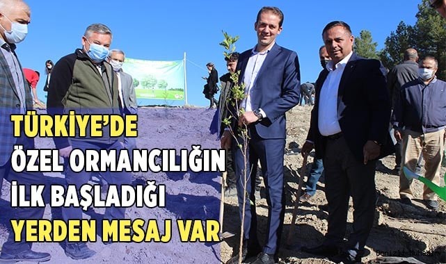 “FİDAN DİKMEKTEN DAHA DA ÖNEMLİSİ ORMANA BAKMAKTIR”