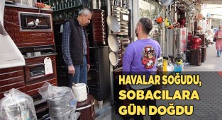 Havalar soğudu, vatandaş sobacıların yolunu tuttu