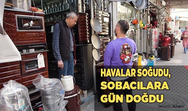 Havalar soğudu, vatandaş sobacıların yolunu tuttu