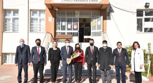 İl Milli Eğitim Müdürü Süleyman Ekici Çameli İlçesini Ziyaret Etti